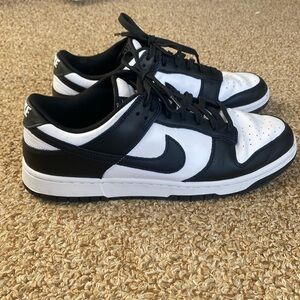Nike Panda Dunks Size 12